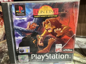 Disney's The Lion King  Simba's Mighty Adventure original PAL [PS1, английская версия] USED