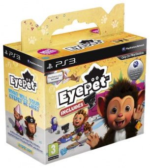 Камера PlayStation Eye + игра EyePet