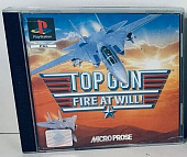 картинка Top Gun original [PS1, английская версия] USED от магазина 66game.ru