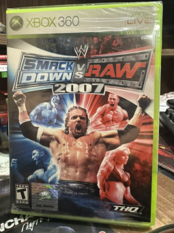 WWE Smackdown vs. Raw 2007 [Xbox 360, английская версия]