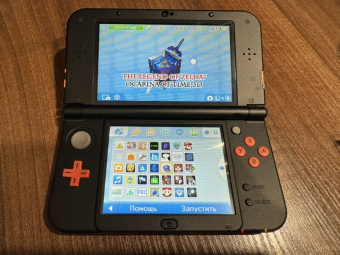 New Nintendo 3DS XL (оранжевая) + 32 Gb (Игры) НОВАЯ! 3