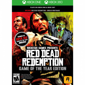 Red Dead Redemption - Game of the Year Edition [Xbox 360, XBOX ONE английская версия]