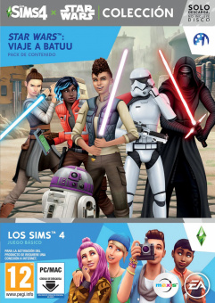 Sims 4 + Звездные войны Batuu travel