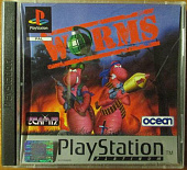 картинка Worms original [PS1, английская версия] USED от магазина 66game.ru