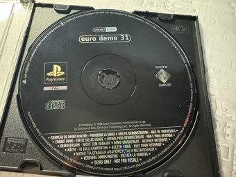 Demo Disc 31 original [PS1, английская версия] USED