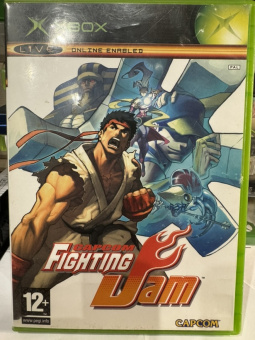 Capcom Fighting Jam original [XBOX, английская версия] USED
