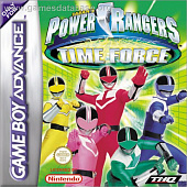картинка Power Rangers: Time Force (Русская версия) [GBA]. Купить Power Rangers: Time Force (Русская версия) [GBA] в магазине 66game.ru