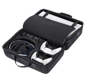 Сумка для консоли и геймпадов PS5 Slim DeadSkull Black 1