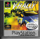картинка V-Rally: Championship Edition original [PS1, английская версия] USED от магазина 66game.ru
