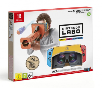 Конструктор Nintendo Labo набор «VR» + бластер
