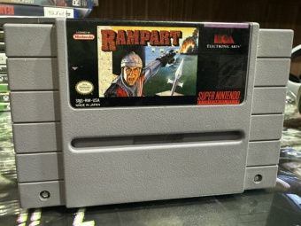 Rampart SNES NTSC ORIGINAL Б У