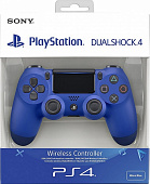 картинка Геймпад DualShock 4 v2 Blue для PS4. Купить Геймпад DualShock 4 v2 Blue для PS4 в магазине 66game.ru