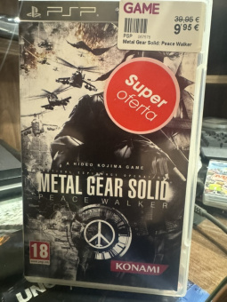 Metal Gear Solid  Peace Walker [РSP, английская версия] USED