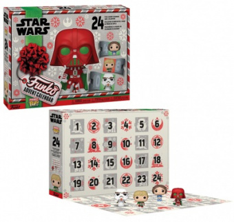 Набор подарочный Funko Advent Calendar Star Wars Holiday 2022 (Pkt POP) 24 фигурки 62090  1