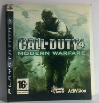 Обложка игры Call of Duty 4 Modern Warfare PS3