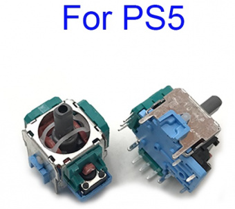 3D Аналог для джойстика PS5 оригинал зеленый