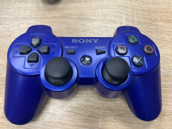 Геймпад Dualshock 3 Metallic Blue для PS3 (Original) USED