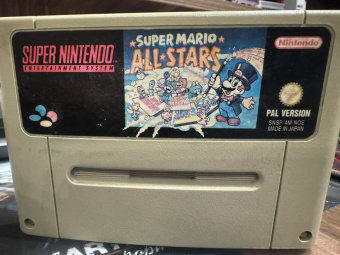 Super Mario All-Stars(SNES PAL) ORIGINAL  Б У