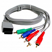 картинка Компонентный кабель для Nintendo Wii - Component AV Cable. Купить Компонентный кабель для Nintendo Wii - Component AV Cable в магазине 66game.ru