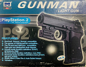 картинка Пистолет Gunman Light для PS2. Купить Пистолет Gunman Light для PS2 в магазине 66game.ru