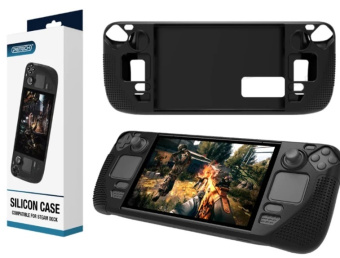 Силиконовый защитный чехол для Steam Deck, черный GP-823 2