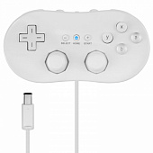 картинка Wii Controller Classic ( белый или черный) original USED. Купить Wii Controller Classic ( белый или черный) original USED в магазине 66game.ru