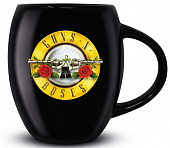картинка Кружка Guns N' Roses (Bullet Logo) Oval Mug 425 ml (MGO25601) от магазина 66game.ru