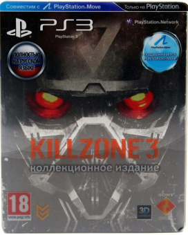 KIllzone 3 Collector's Edition SteelBook [PS3, русская версия] USED