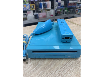 Nintendo Wii (Голубая)  1