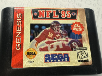 NFL '95 (Original) [Sega Genesis] (без коробки)