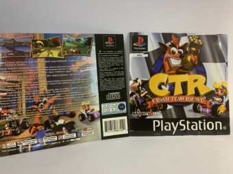 Обложка игры PS1 Crash Team Racing