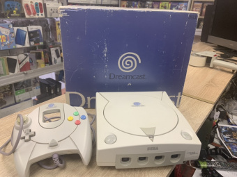 Sega Dreamcast В Коробке Европа+игры