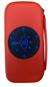 Чехол защитный Carrying Case Zelda Sheikah Eye красный 1