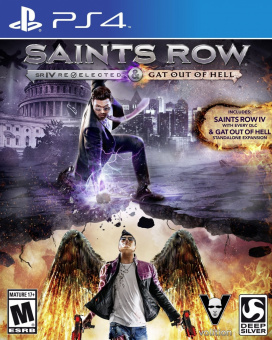 Saints Row 4 Re-Elected+Saints Ro Gat Out of Hell [PS4, русские субтитры]