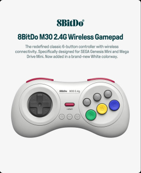 Беспроводной геймпад для Sega Genesis Mini и Mega Drive Mini  1