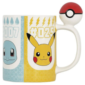 Кружка из доломита Pokemon Pokeball 460 мл ABYMUGA368 1