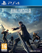 картинка Final Fantasy XV Day One Edition [PS4, русские субтитры] USED. Купить Final Fantasy XV Day One Edition [PS4, русские субтитры] USED в магазине 66game.ru