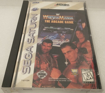 WWF WrestleMania The Arcade Game USA ( Sega Saturn) USED