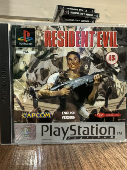 Resident Evil original [PS1, английская версия] USED