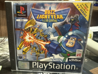 Buzz Lightyear of Star Command [PS1, английская версия] USED
