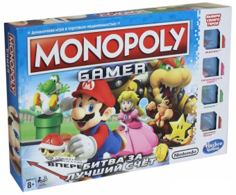 Игра Монополия Геймер Hasbro Nintendo