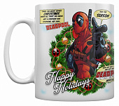 картинка Кружка Deadpool - tis the season mug от магазина 66game.ru