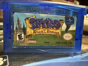 Spyro  Attack of the Rhynocs (Русская версия) [GBA]