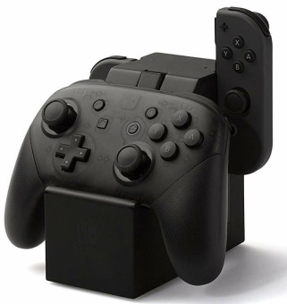 Зарядная станция на 2 Joy-Con+Pro Controler Power-A Lot-20309A0602  2